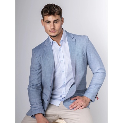 Elegantné pánske sako v modrej – Zboží Mobilmania