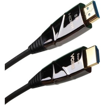 VCOM Активен оптичен кабел, VCom D3743, Active Optical Cable HDMI V2.1 M/M, 15m (D3743-15.0m)