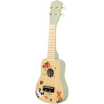 eliNeli Dětská kytara ukulele se zvířátky – Zboží Dáma