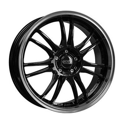 DOTZ Shift 7x16 5x114,3 ET48 polished límec/black