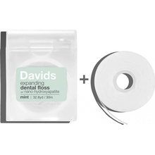 Davids zubní nit celé balení + refill mint 60 m