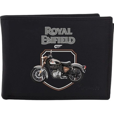 Striker Kožená peňaženka Royal Enfield Classic 350 čierna
