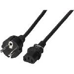  Захранващ кабел Schuko - IEC C13 - 1.8m (MAKKI-CE021-1.8m-0.75mm)