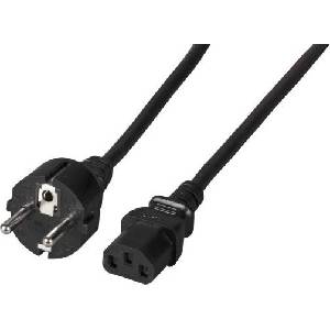  Захранващ кабел Schuko - IEC C13 - 1.8m (MAKKI-CE021-1.8m-0.75mm)