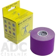 Kine-MAX Super-Pro Cotton Kinesiology Tape tejpovacia páska fialová 5cm x 5m