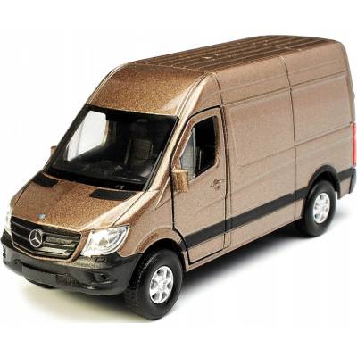 Welly Mercedes-Benz Sprinter Panel Van Hnedá 1:34
