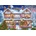 Bluebird Puzzle - Puzzle Christmas House - 2 000 piese