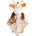 Амек Тойс Мека играчка за гушкане Амек Тойс - Жираф, 25 cm (98803)