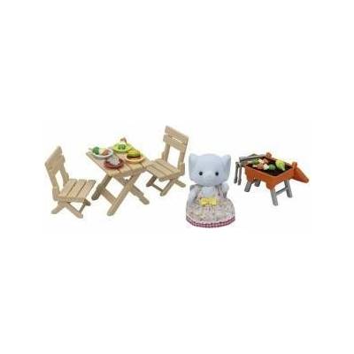 Sylvanian Families Аксесоари за Къща на Кукли Sylvanian Families The Elephant Girl and Her Picnic Set