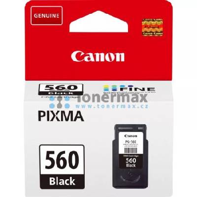 Canon PG-560, 3713C001, originální cartridge pro tiskárny Canon PIXMA TS5350, PIXMA TS5350a, PIXMA TS5350i, PIXMA TS5351, PIXMA TS5351a, PIXMA TS5351i, PIXMA TS5352, PIXMA TS5352a, PIXMA TS5353, PIXMA