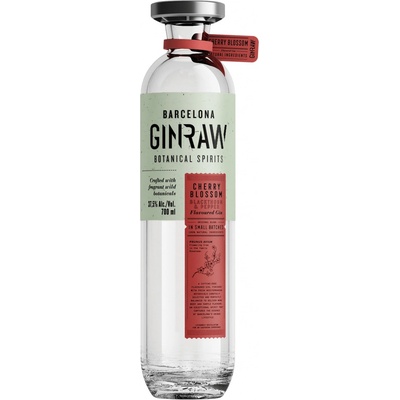 GinRaw Cherry Bloosom Gin 37,5% 0,7 l (čistá fľaša)