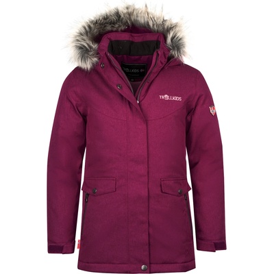 Trollkids Детско палто Trollkids Girl's Oslo Coat XT Coat - Plum / Mauve - размер 122 (EU) (703-2233-0821)