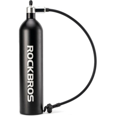 RockBros Bezdušový Hustič Pneumatik 200 PSI 1,2l - Černá