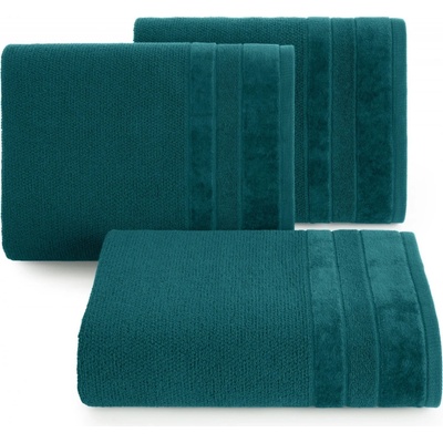 Eurofirany Uterák LINEA01 500 GSM Tmavá tyrkysová 70 x 140 cm (3ks)