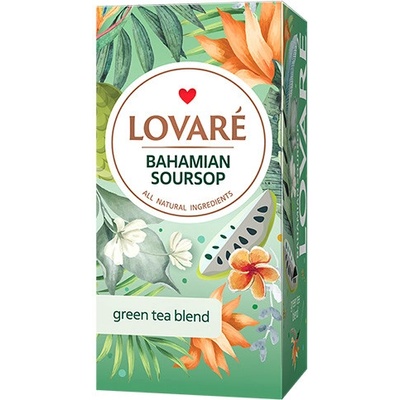 Lovaré Čaj Bahamian Soursop 24 sáčků