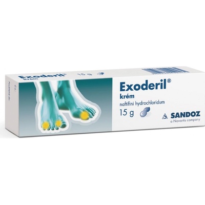 Exoderil 10 mg/g krém 15 g