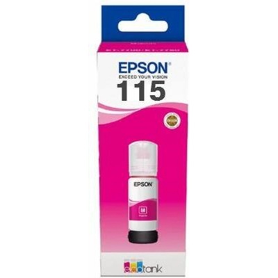 Epson C13T07D34A / 115 оригинално мастило, магента (E115M)