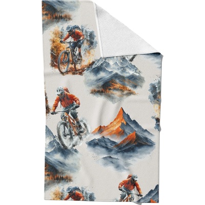 Takoy HT-00158 Rýchloschnúci uterák cyklista v horách 30 x 50 cm