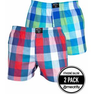 Meatfly мъжки боксерки Doug Navy Red / Green | Червена | Размер Meatfly | Cherven | МЪЖЕ | M