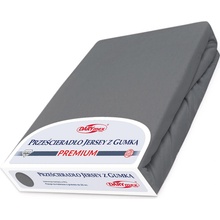 Darymex jersey prestieradlo Premium sivé 110X200