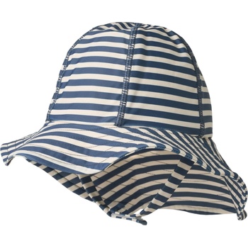 WHEAT Детска шапка с козирка Wheat Kid's UV Sun Hat Bora Hat - Blue Stripe - размер 44-47 cm (904-3284-0111)