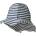 WHEAT Детска шапка с козирка Wheat Kid's UV Sun Hat Bora Hat - Blue Stripe - размер 44-47 cm (904-3284-0111)