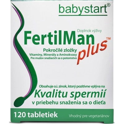 FertilMan Plus vitamíny pro muže 120 kapsúl