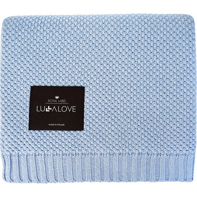 Lullalove Bambusová dečka Modrá