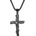 HARAHU Колие Tree Cross - Черна KP34111