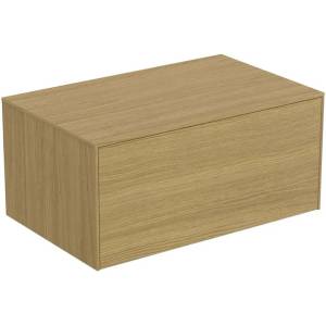 Ideal Standard Долен шкаф Ideal Standard Atelier Conca, светло дъбово покритие, 1 чекмедже с плот 80 см (T4312Y6)