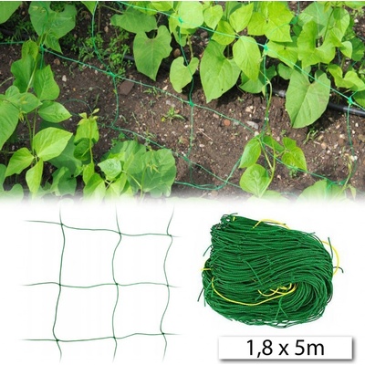 Garden Line 9362 Sieť na popínavé rastliny 1,8x5 m, zelená
