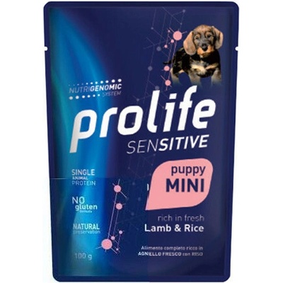 Zoodiaco Prolife Sensitive Puppy Mini Jehněčí s rýží 100 g