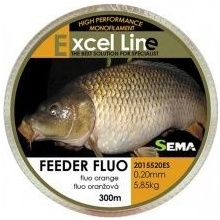Sema Feeder Fluo orange 300 m 0,18 mm 4,9 kg