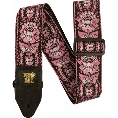 Ernie Ball Classic Jacquard Pink Orleans Колан за китара (P05347)