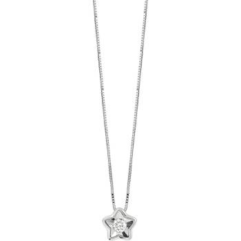 Bliss Златно дамско колие с диаманти Bliss 20086518 (20086518)