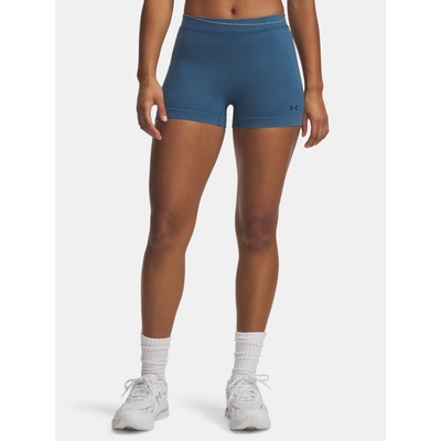 Under Armour dámské kraťasy Seamless Cotton Shorty modrá