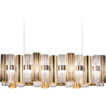 SLAMP ПЕНДЕЛ la lollo 70w led 2700k ЗЛАТО (lalsxxlgld01t00nmt)