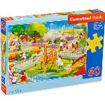 Castorland Пъзел Castorland от 60 части - В зоопарка (B-066155-1) - ozone
