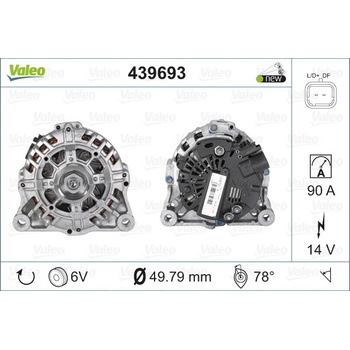 Alternátor VALEO 439693