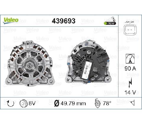 Alternátor VALEO 439693