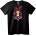 NOONEBRAND Тениска Мистична гейша с Сакура - L, Black
