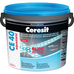 CERESIT ФУГА АКВАСТАТИЧНА СЕ40 5кг ГРАФИТ (2164857, 3047162)
