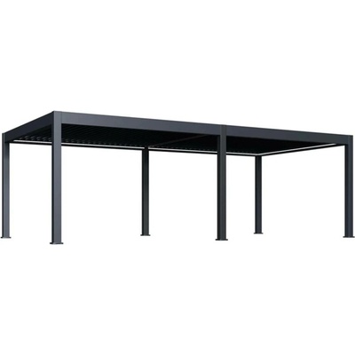 Rojaplast Elektrická bioklimatická pergola Prestige 8 x 4 m hliníková volně stojící PR84