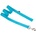 Pet Interest Single Fluo Leash S - Модерен едноцветен повод за кучета, 1, 5*120 см. - син