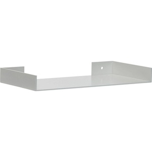 Hübsch Светлосив метален стенен рафт 30 cm Sheets - Hübsch (992109)
