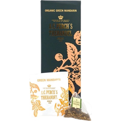 A.C. Perch’s Thehandel Зелен чай GREEN MANDARIN, 25 пакетчета чай, A. C. Perch's Thehandel (ACP25MANP)