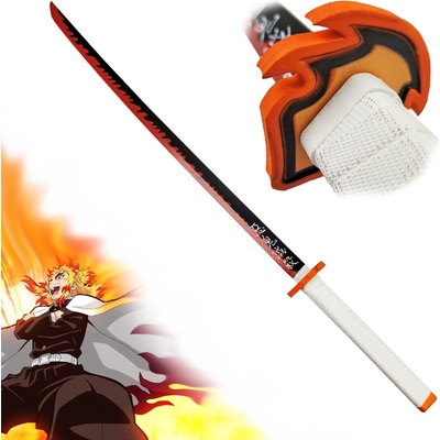 CHZ Měkčená Nichirin Katana KYOJURO RENGOKU Demon Slayer