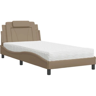 vidaXL 11461.3208779 Postel Viana s matrací cappuccino umělá kůže