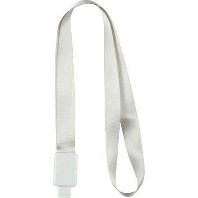 Лента текстилна за бадж с карабинер Сив (1912023-09-4560-03-a)