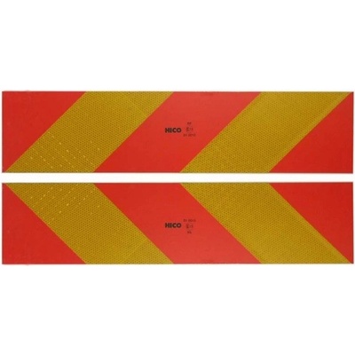 Traiva s.r.o Výstražné tabule pro tahače - sada 2ks Verze: Hliník 565 x 132 mm tl. mm - Kód: 03311